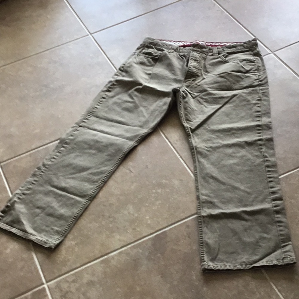 Dockers khakis, flat front classic fit